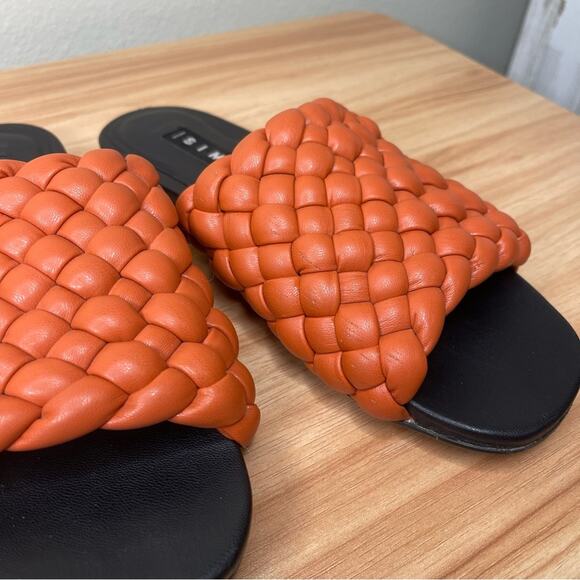 Simon Miller Vegan Slit Slide Sandals in Spice 6 - Picture 8 of 12